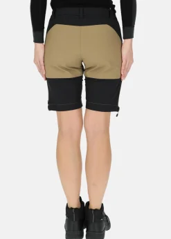 Clearance Swedemount Lofoten Stretch Shorts W Black/Khaki