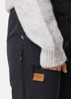 Outlet Swedemount Lofoten Stretch Shorts W Black/Black