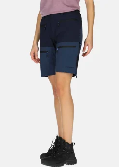 Clearance Swedemount Lofoten Stretch Shorts W Dk. Navy/Denim Blue