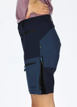 Clearance Swedemount Lofoten Stretch Shorts W Dk. Navy/Denim Blue