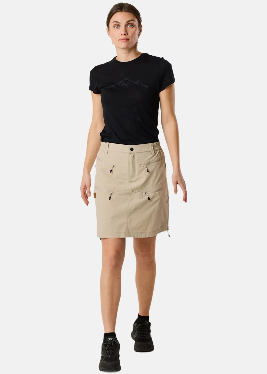 Discount Swedemount Lofoten Stretch Skirt II W Sand/Sand