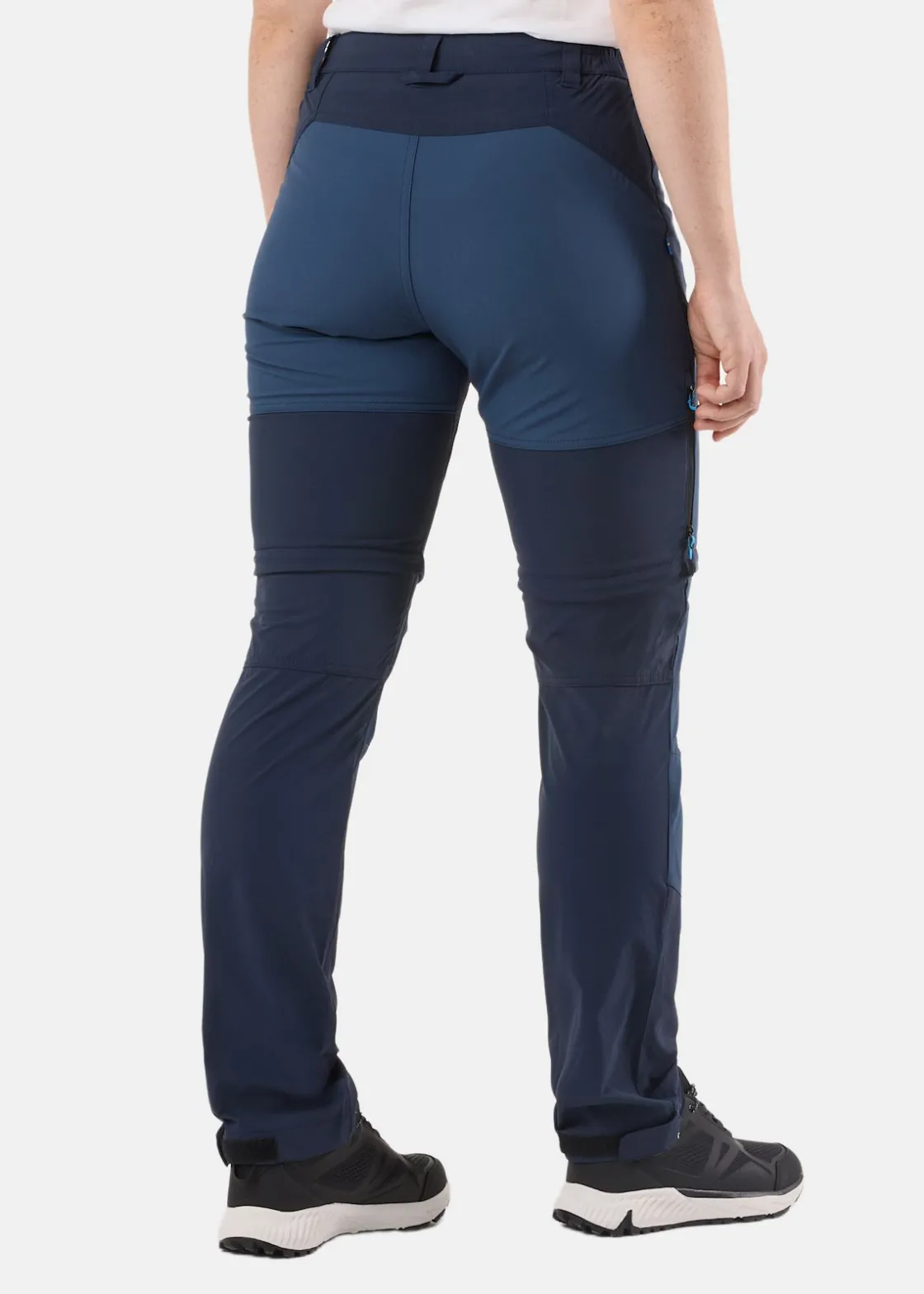Swedemount Lofoten Stretch Zip-Off Pants W Dk. Navy/Denim Blue