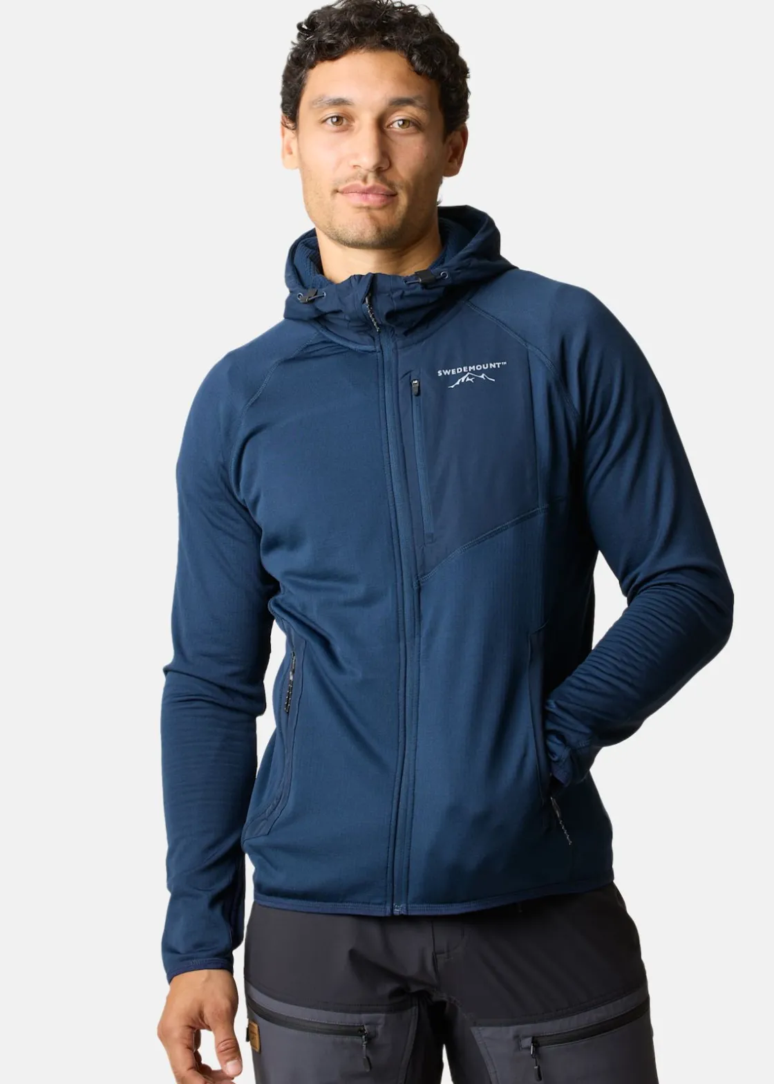 Discount Swedemount Lofoten Tech Fleece Zip Hood Navy