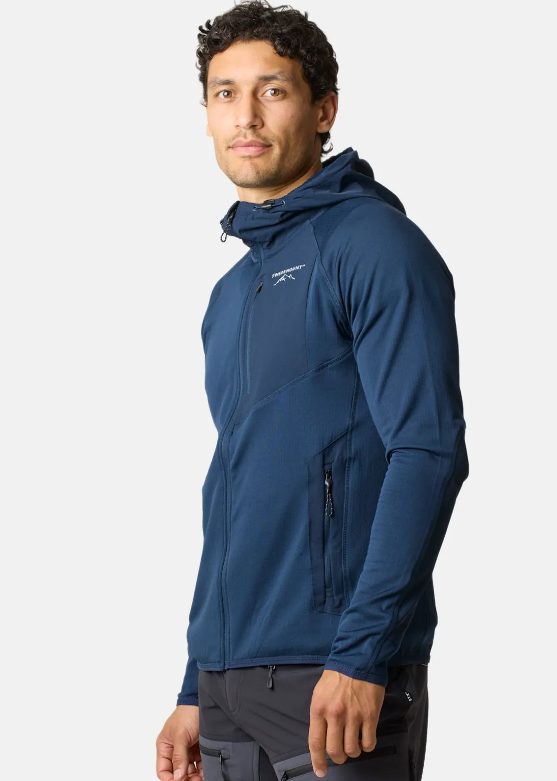 Discount Swedemount Lofoten Tech Fleece Zip Hood Navy