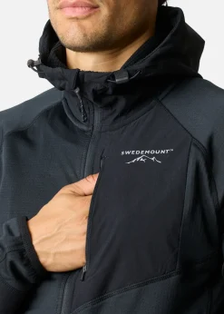 Discount Swedemount Lofoten Tech Fleece Zip Hood Black