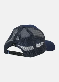 Outlet Swedemount Lofoten Trucker Cap Denim Blue