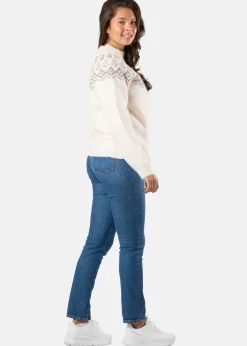 Discount Swedemount Lofoten Wool Knit W Snow White