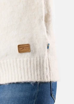 Discount Swedemount Lofoten Wool Knit W Snow White