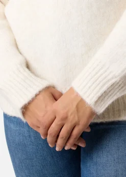 Discount Swedemount Lofoten Wool Knit W Snow White