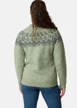 Best Swedemount Lofoten Wool Knit W Seaweed Melange