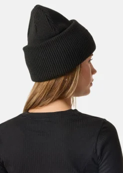 Swedemount Lofoten Wool Knitted Beanie Black