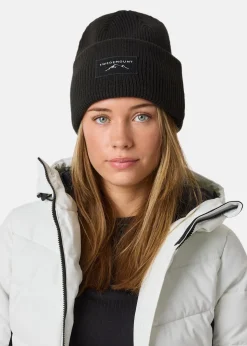 Swedemount Lofoten Wool Knitted Beanie Black