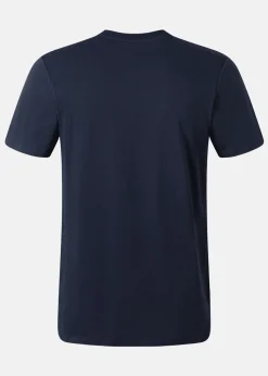 Online Huski Wear Logo Tee Navy Blue