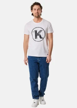 Clearance Koppartrans Logo Tee White