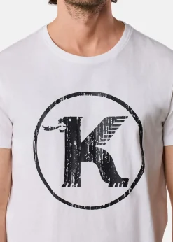 Clearance Koppartrans Logo Tee White