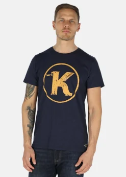 Discount Koppartrans Logo Tee Dk. Navy Melange