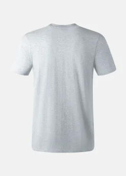 Hot Huski Wear Logo Tee 2 Light Grey Melange