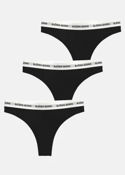 Discount Björn Borg LOGO THONG 3p MULTIPACK 1