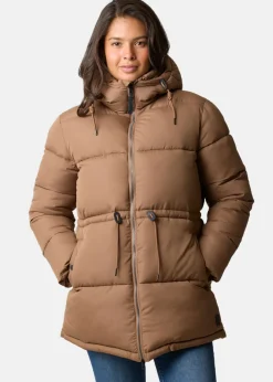 Best X-trail London Puffy Jacket W Hazelnut