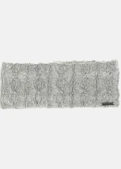Clearance Seaside Long Island Wool Reflective Headband Off White