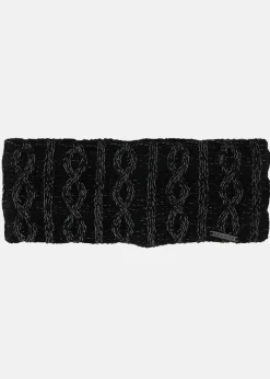 Best Seaside Long Island Wool Reflective Headband Black