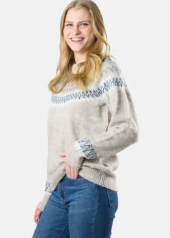 Best Seaside Long Island Wool Sweater II W Beige
