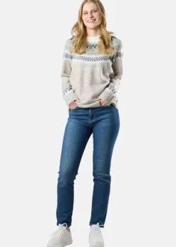 Best Seaside Long Island Wool Sweater II W Beige