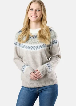 Best Seaside Long Island Wool Sweater II W Beige