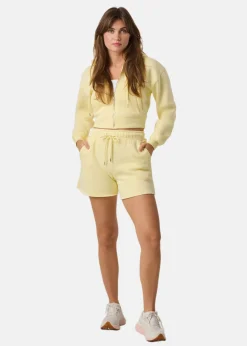 Sale Denim Factory Los Angeles Shorts W Light yellow