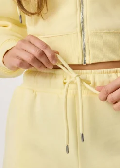 Sale Denim Factory Los Angeles Shorts W Light yellow