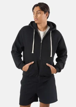 Best Denim Factory Los Angeles Zip Hood Black