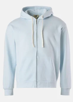 New Denim Factory Los Angeles Zip Hood Light blue