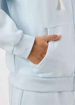 New Denim Factory Los Angeles Zip Hood Light blue