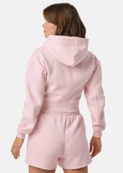 New Denim Factory Los Angeles Zip Hood W Light Pink