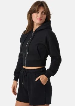 Outlet Denim Factory Los Angeles Zip Hood W Black