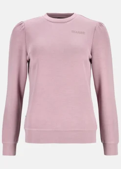 Clearance Seaside Lounge Relax Crewneck W Pale Mauve