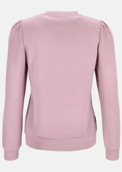 Clearance Seaside Lounge Relax Crewneck W Pale Mauve