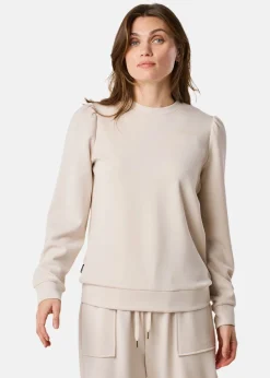 Outlet Seaside Lounge Relax Crewneck W Lt Beige