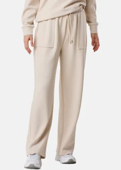 Clearance Seaside Lounge Relax Loose Fit Pants W Lt Beige