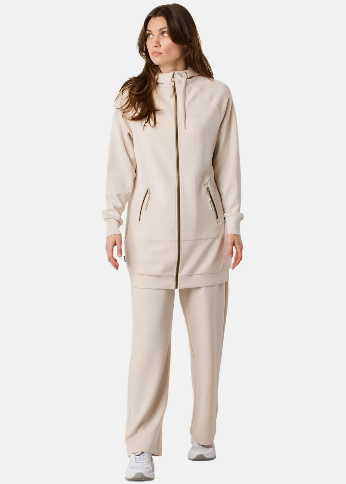 Clearance Seaside Lounge Relax Loose Fit Pants W Lt Beige