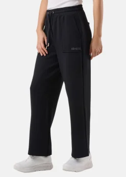 Seaside Lounge Relax Loose Fit Pants W Black