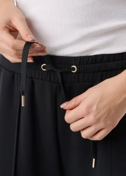 Seaside Lounge Relax Loose Fit Pants W Black