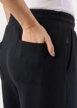 Seaside Lounge Relax Loose Fit Pants W Black