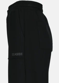 Seaside Lounge Relax Loose Fit Pants W Black