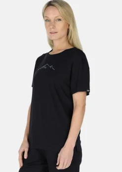 Best Swedemount Lounge Tee W Dk. Navy