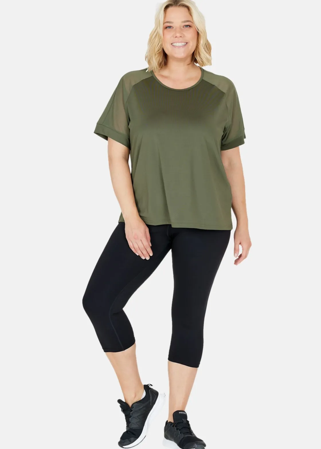 Sale Q-collection Lucy W 3/4 Tights Black