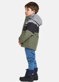 Discount Didriksons LUX KIDS JACKET 2 Deep Green