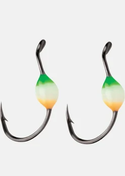 Hot Blue Fox Lyskrok Glow Resin #2 2-pack Green/Orange