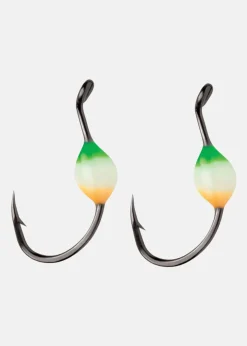 Best Blue Fox Lyskrok Glow Resin #6 2-pack Green/Orange