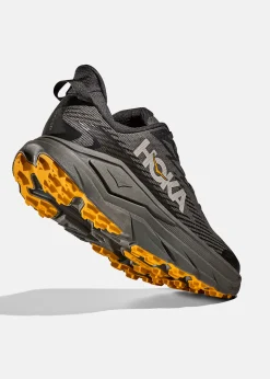 Discount Hoka M CHALLENGER 8 GTX ASPHALT GREY / VARSITY YELLOW
